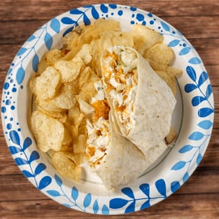 Buffalo Sauce Chicken Wrap