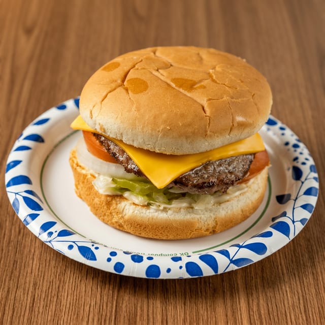 Cheeseburger Deluxe.